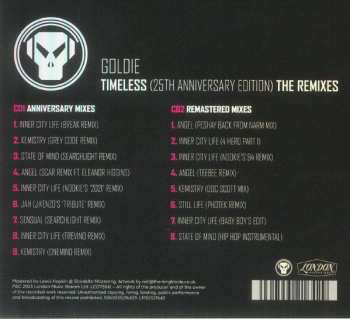 2CD Goldie: Timeless (25th Anniversary Edition) (The Remixes) DIGI