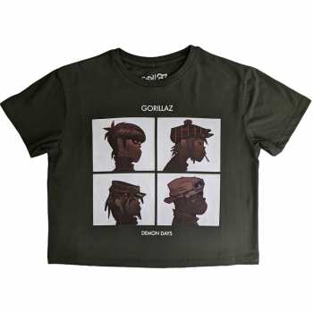 Merch Gorillaz: Gorillaz Ladies Crop Top: Demon Days (small) S
