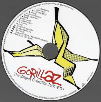 CD Gorillaz: The Singles Collection 2001-2011