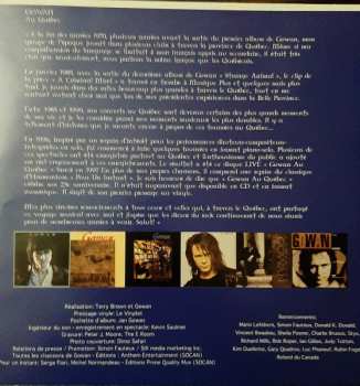 LP Gowan: Gowan Au Québec Solo Live CLR | LTD