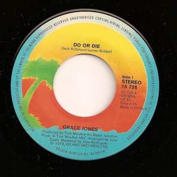 SP Grace Jones: Do Or Die