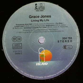 LP Grace Jones: Living My Life