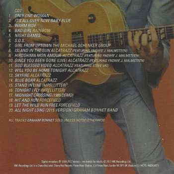 2CD/DVD/Zestaw pudełkowy Graham Bonnet: Anthology