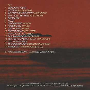 2CD/DVD/Zestaw pudełkowy Graham Bonnet: Anthology