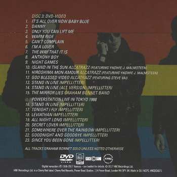 2CD/DVD/Zestaw pudełkowy Graham Bonnet: Anthology