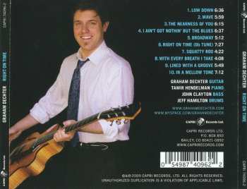 CD Graham Dechter: Right On Time