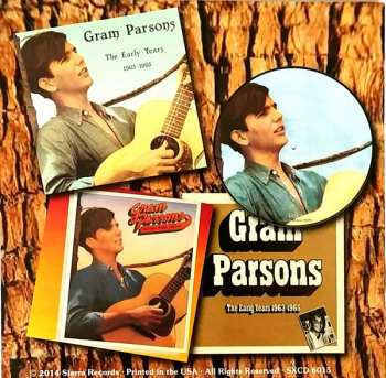 2CD/Zestaw pudełkowy Gram Parsons: The Early Years Vol.1&2
