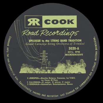 Album Grand Curucaye String Orchestra Of Trinidad: Epilogue To The String Band Tradition