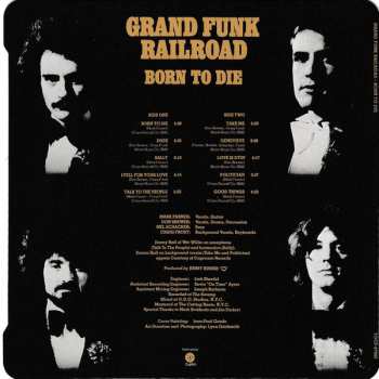 CD Grand Funk Railroad: Born To Die LTD