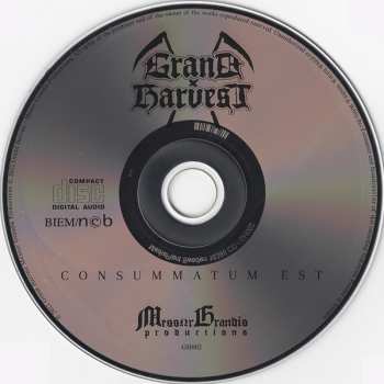 CD Grand Harvest: Consummatum Est