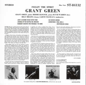 CD Grant Green: Feelin' The Spirit LTD