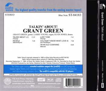 CD Grant Green: Talkin' About!