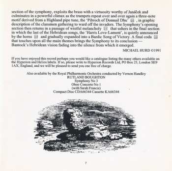 CD The Royal Philharmonic Orchestra: Hebridean Symphony / Celtic Symphony / The Witch Of Atlas / The Sea Reivers