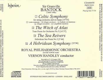 CD The Royal Philharmonic Orchestra: Hebridean Symphony / Celtic Symphony / The Witch Of Atlas / The Sea Reivers