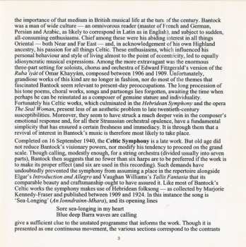 CD The Royal Philharmonic Orchestra: Hebridean Symphony / Celtic Symphony / The Witch Of Atlas / The Sea Reivers