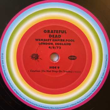 5LP/Zestaw pudełkowy The Grateful Dead: Wembley Empire Pool, London, England 4/8/72 LTD