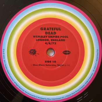 5LP/Zestaw pudełkowy The Grateful Dead: Wembley Empire Pool, London, England 4/8/72 LTD