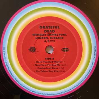 5LP/Zestaw pudełkowy The Grateful Dead: Wembley Empire Pool, London, England 4/8/72 LTD