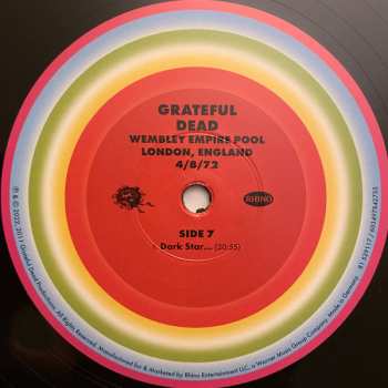 5LP/Zestaw pudełkowy The Grateful Dead: Wembley Empire Pool, London, England 4/8/72 LTD
