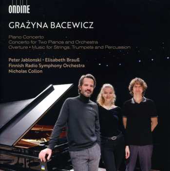 Album Peter Jablonski: Piano Concerto • Concerto for Two Pianos and Orchestra • Overture • Music for Strings, Trumpets and Percussion