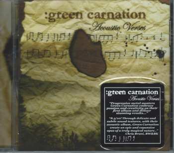CD Green Carnation: The Acoustic Verses