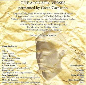 CD Green Carnation: The Acoustic Verses