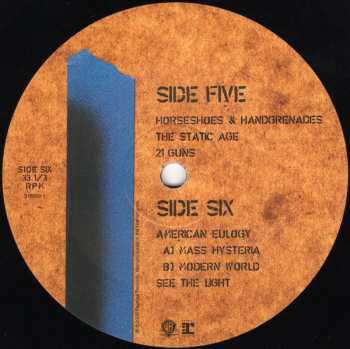 CD/3EP Green Day: 21st Century Breakdown