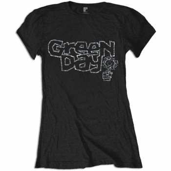 Merch Green Day: Damskie Koszulka Flower Pot 