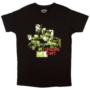 Merch Green Day: Koszulka Photo Montage