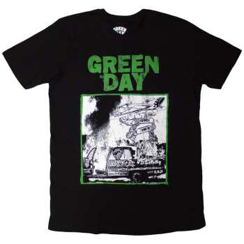 Merch Green Day: Koszulka Riot Trio