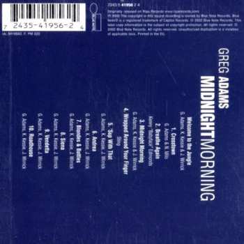 CD Greg Adams: Midnight Morning