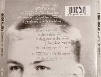 CD Gregg Allman: Searching For Simplicity