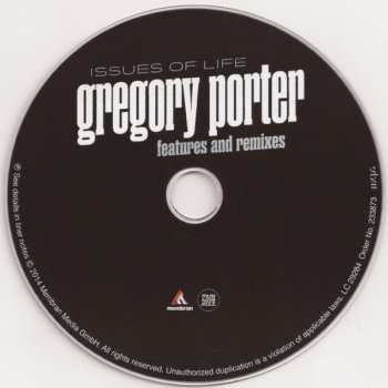 CD Gregory Porter: Issues Of Life - Features And Remixes