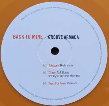 2LP Groove Armada: Back To Mine CLR