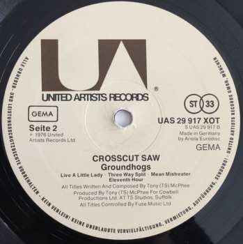 LP The Groundhogs: Crosscut Saw