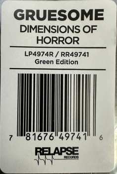 LP Gruesome: Dimensions Of Horror CLR