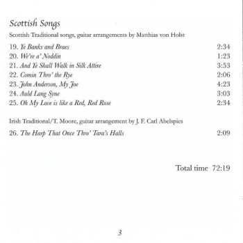 CD Gudrún Ólasfsdóttir: English and Scottish Romantic Songs