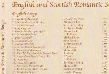 CD Gudrún Ólasfsdóttir: English and Scottish Romantic Songs