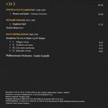 10CD/Zestaw pudełkowy Guido Cantelli: The Complete Warner Recordings