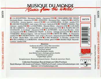 CD Guillermo De La Roca: Kena. Musica Criolla. Flutes and guitars