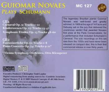 2CD Robert Schumann: Carnaval · Kinderszenen · Papillons · Symphonic Etudes · Fantasiestücke, Op. 12 · Piano Concerto