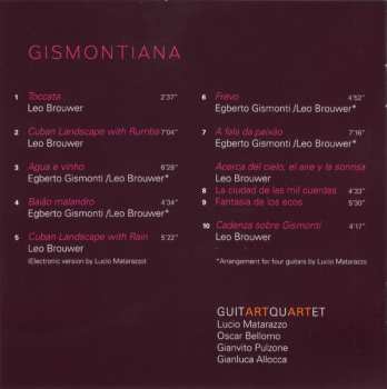 CD Guitart Quartet: Gismontiana