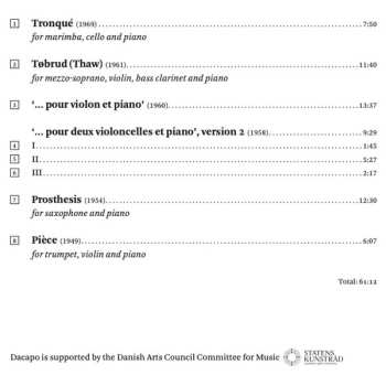 CD Gunnar Berg: Chamber Music Works With Piano