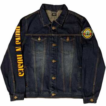 Merch Guns N' Roses: Guns N' Roses Unisex Denim Jacket: Appetite For Destruction (back Print) (small) S