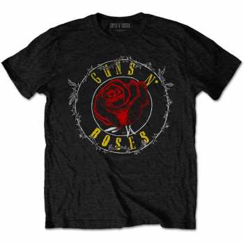 Merch Guns N' Roses: Koszulka Rose Circle Paradise City 