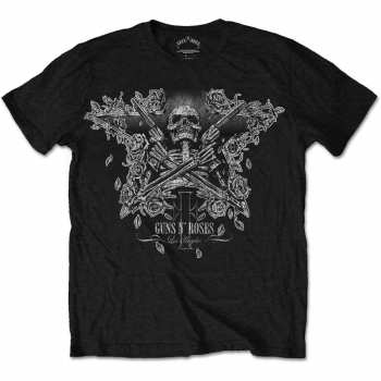 Merch Guns N' Roses: Tričko Skeleton Guns  S