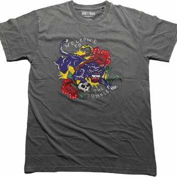 Merch Guns N' Roses: Guns N' Roses Unisex T-shirt: Welcome To The Jungle (diamante) (small) S