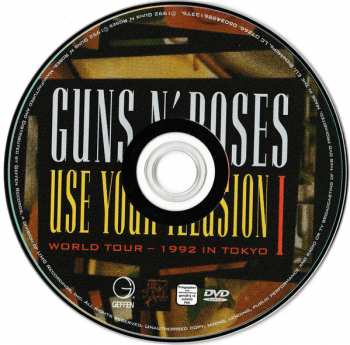 DVD Guns N' Roses: Use Your Illusion I - World Tour - 1992 In Tokyo