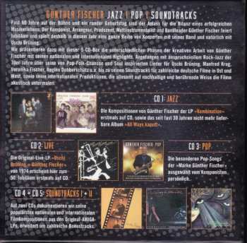 5CD/Zestaw pudełkowy Günther Fischer: Jazz - Pop - Soundtracks