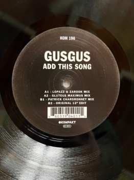 LP Gusgus: Add This Song